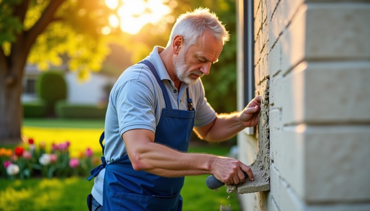 Guide pratique pour réparer un crépi extérieur qui se détache