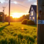 Poteau électrique sur propriété privée : quelles compensations financières possibles ?