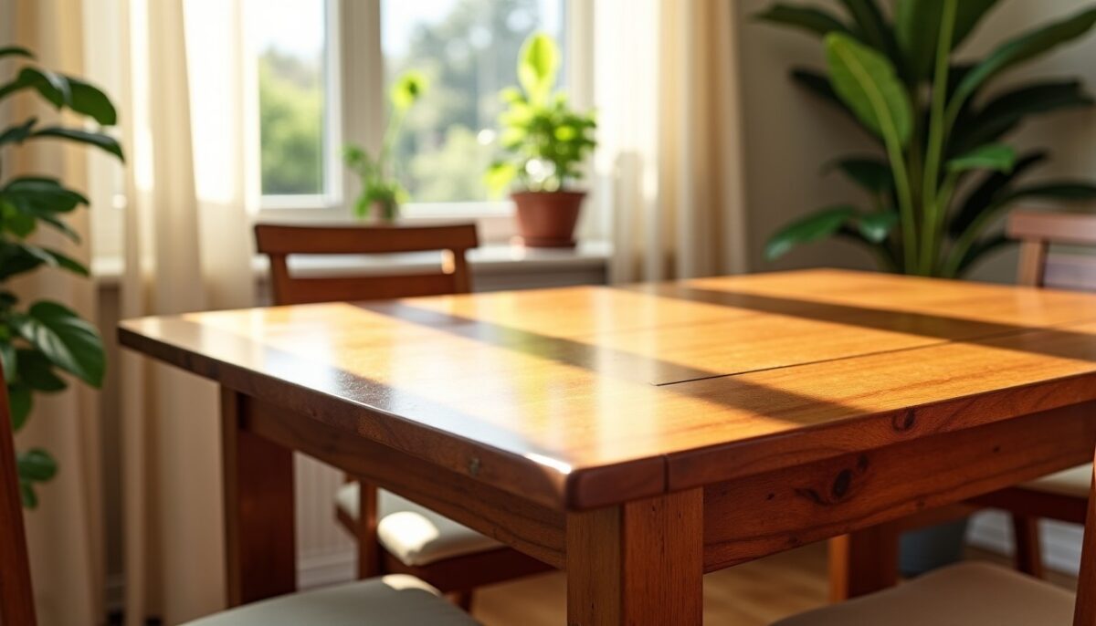 Guide pratique pour vitrifier et protéger une table en bois avec brio