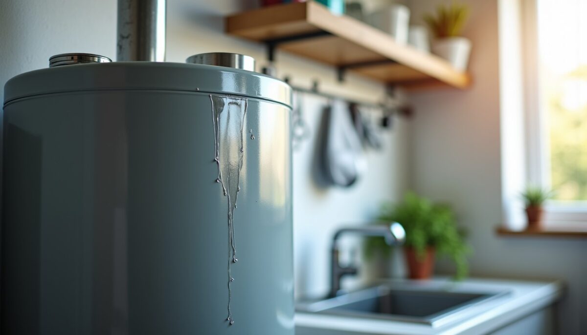 Fuite d'eau par le haut de votre chauffe-eau : découvrez les solutions à adopter