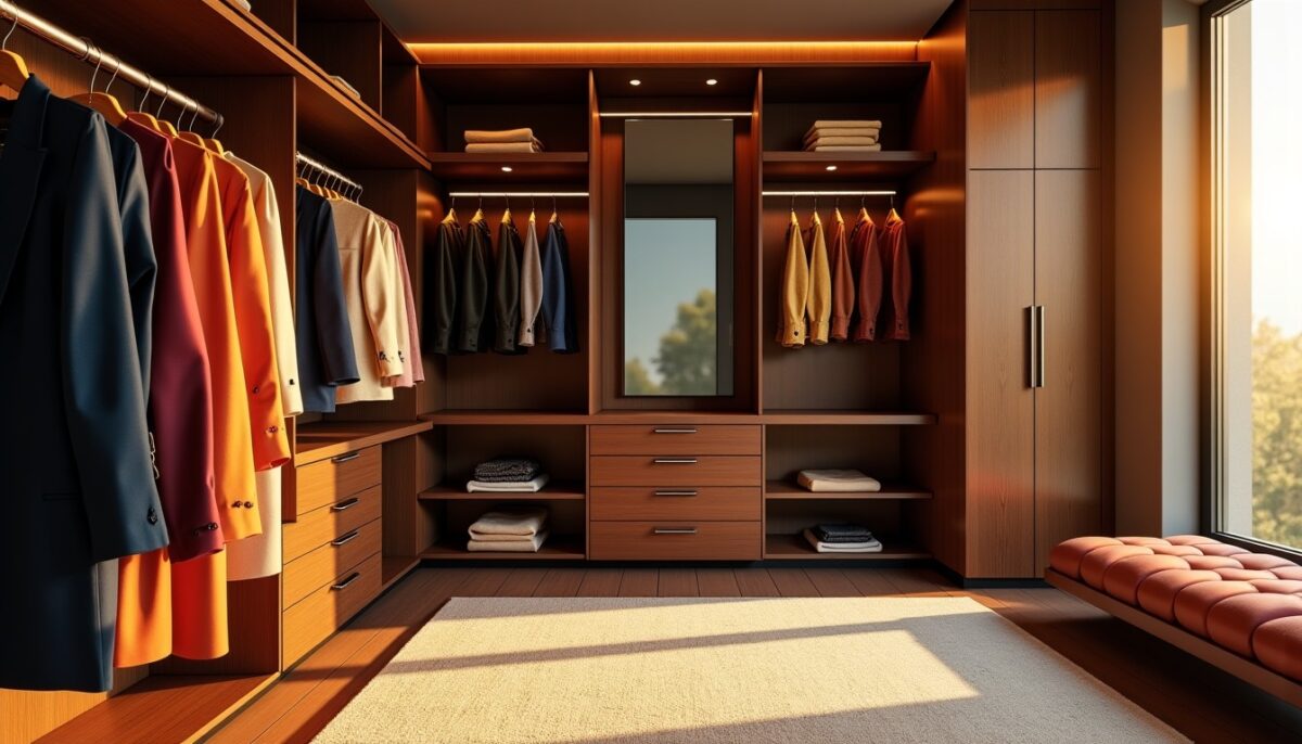 Dressing en L, linéaire ou cabine : trouvez la configuration idéale pour votre espace