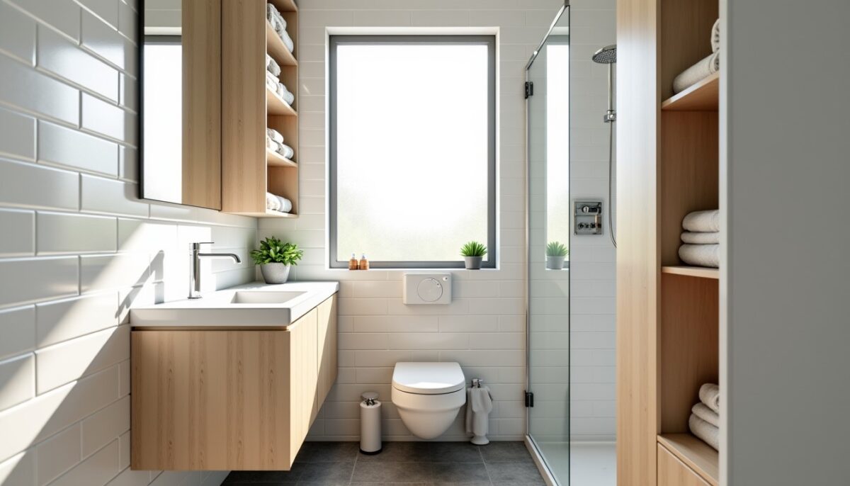Salle de bain compacte : découvrez des astuces adaptées à chaque espace pour optimiser votre pièce