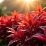 Les 10 arbustes persistants aux feuilles rouges incontournables pour sublimer votre jardin toute l'année