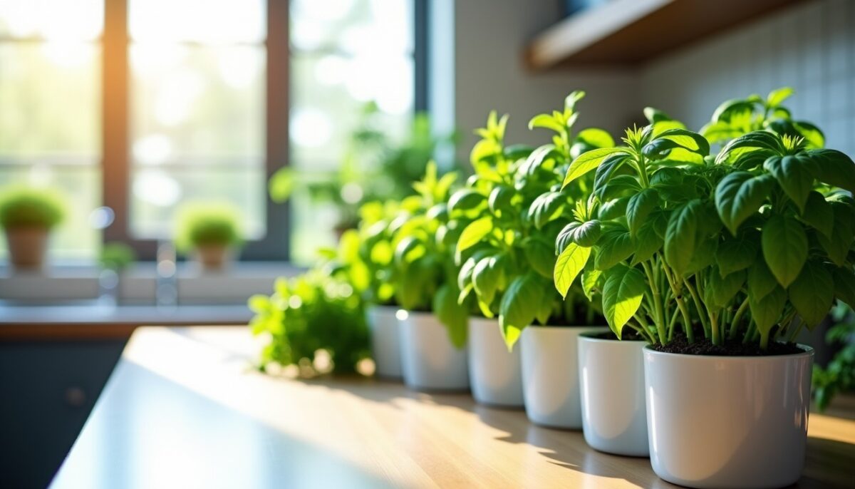 Quel type de support choisir pour cultiver des plantes aromatiques directement dans votre cuisine ?
