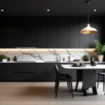 Les clés pour réussir l'aménagement d'une cuisine noire avec style et fonctionnalité