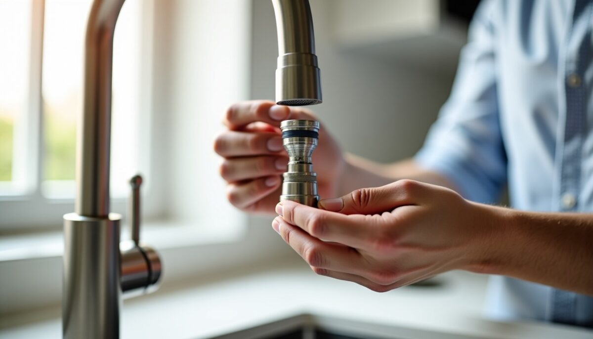 Changer un mousseur de robinet facilement et sans aucun outil : guide pratique