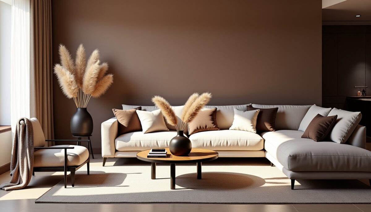 Astuces élégantes pour sublimer votre salon avec la couleur taupe